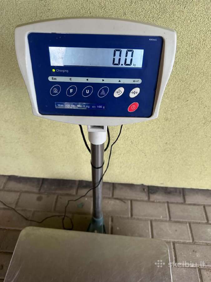 Elektroninės platforminės svarstyklės iki 300 kg - nuotraukos Nr. 2