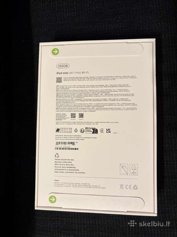 Pigiai naujas Apple iPad mini 256gb su garantija - nuotraukos Nr. 8