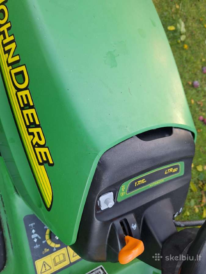 John Deere Ltr180 galingas sodo traktoriukas 17hp - nuotraukos Nr. 7