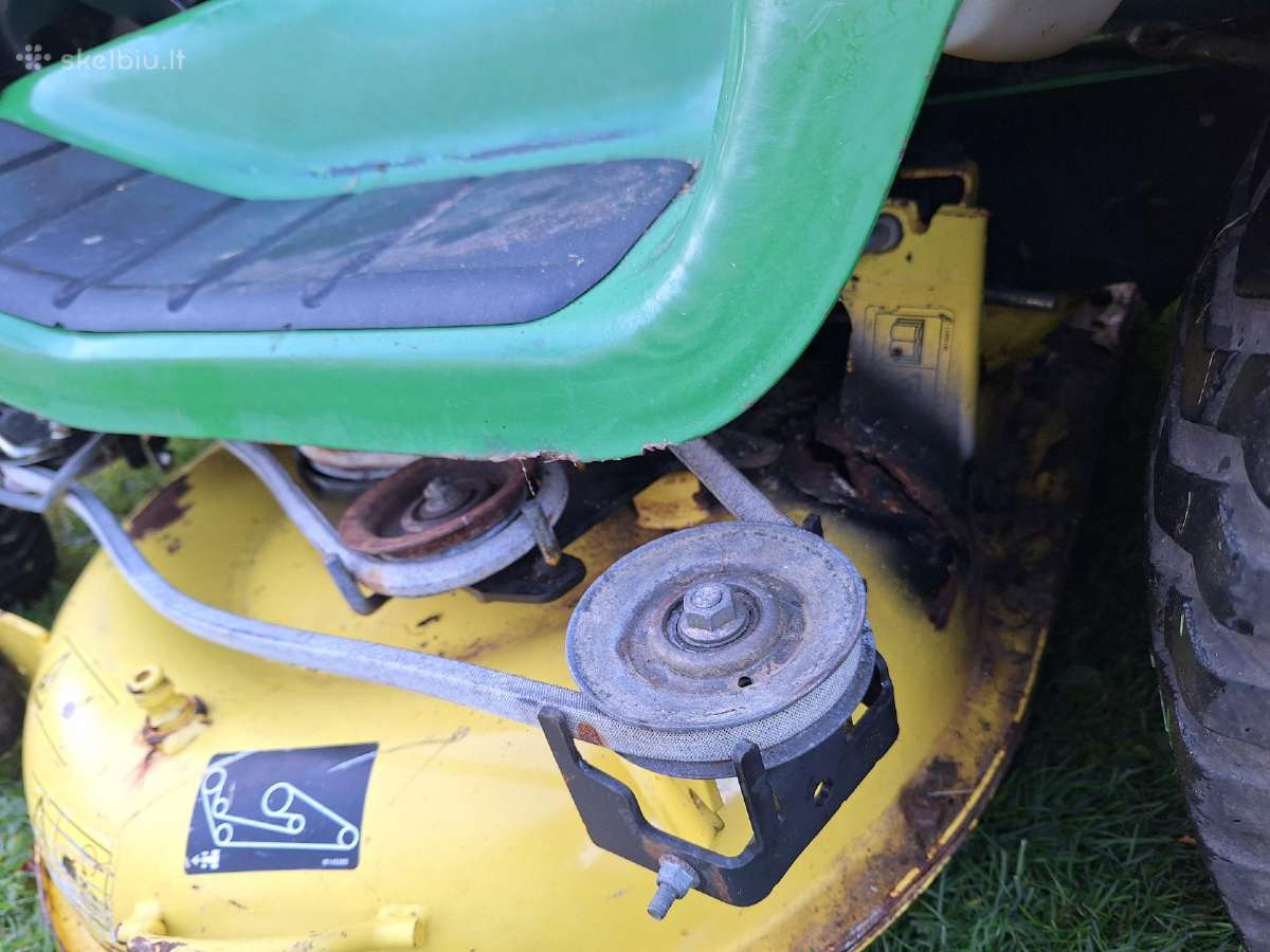 John Deere Ltr180 galingas sodo traktoriukas 17hp - nuotraukos Nr. 13