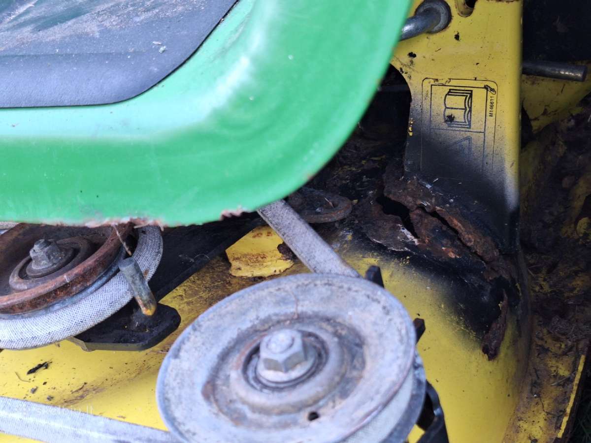 John Deere Ltr180 galingas sodo traktoriukas 17hp - nuotraukos Nr. 14