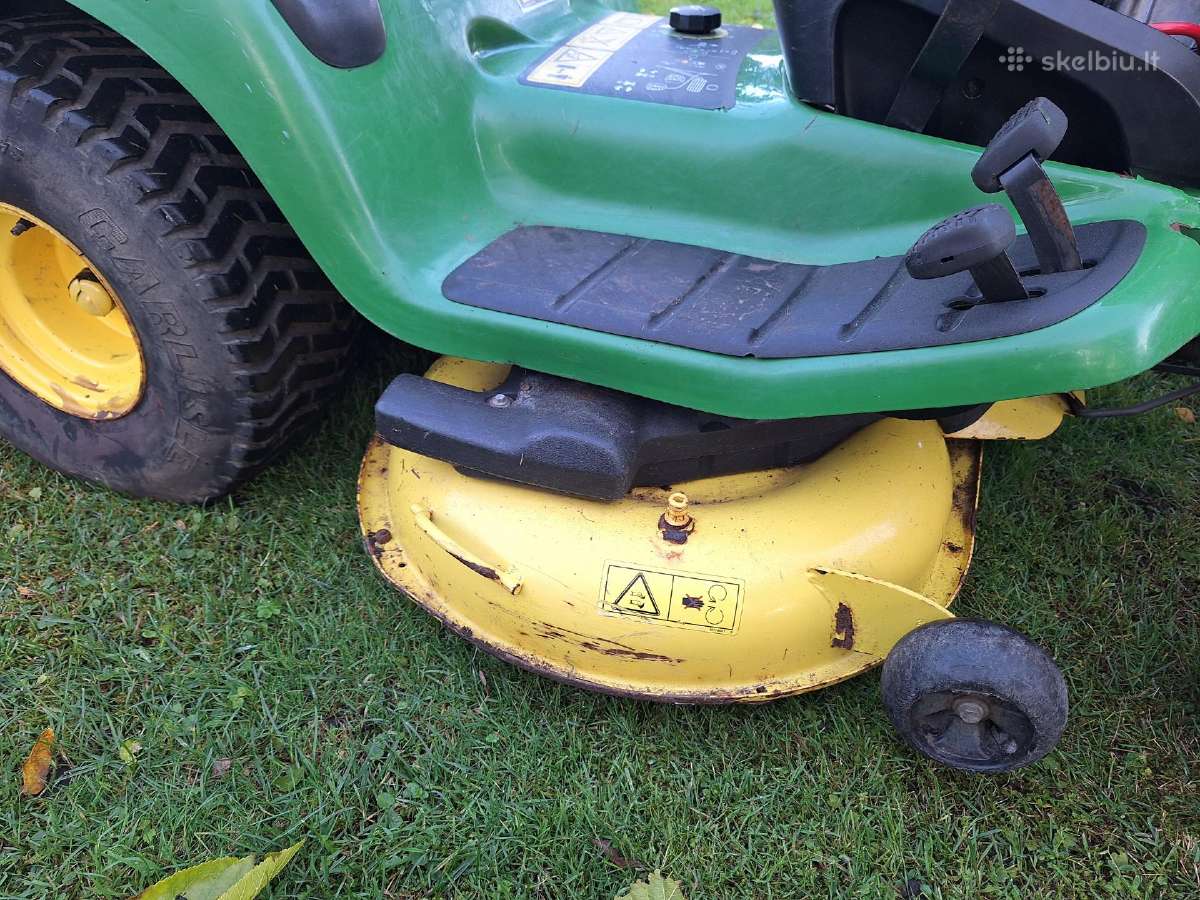 John Deere Ltr180 galingas sodo traktoriukas 17hp - nuotraukos Nr. 15