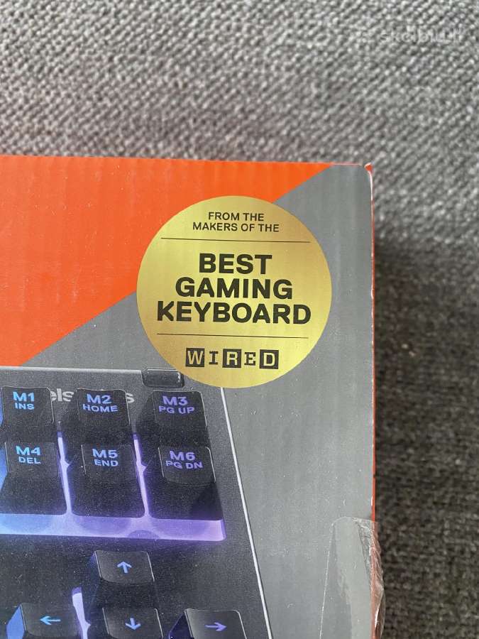 Steelseries Apex 3 Tkl gaming klaviatūra (Rgb) - nuotraukos Nr. 6