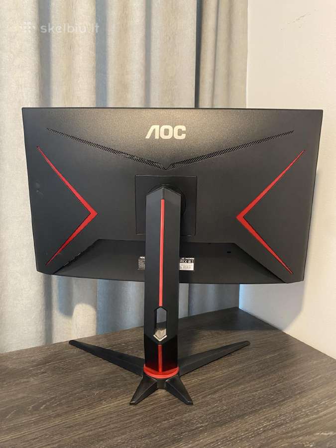Aoc Gaming išlenktas monitorius (240hz, 27) - nuotraukos Nr. 4