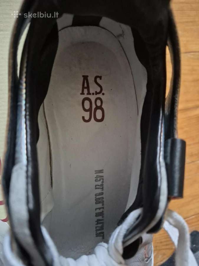 Nauji Itališki A.s.98 laisvalaikio batai 43 dydis - nuotraukos Nr. 4
