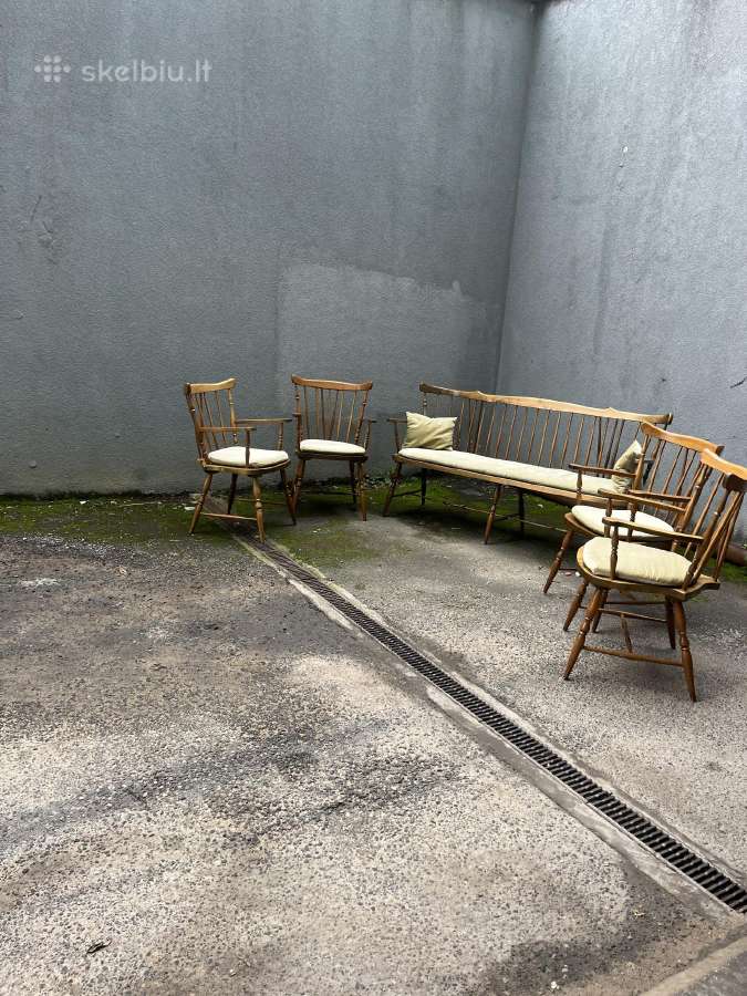 Mid-century komplektas - nuotraukos Nr. 11