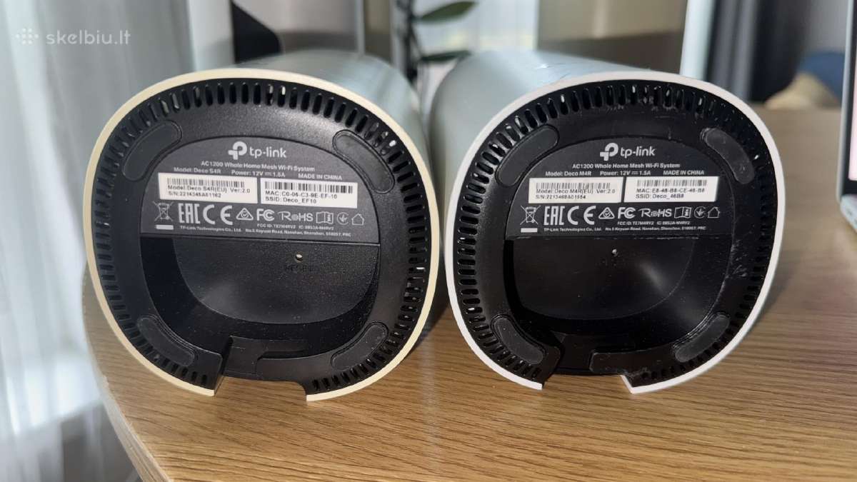 Tp-link Deco Ac1200 Mesh Wi-fi sistema, 5 vnt. - nuotraukos Nr. 2