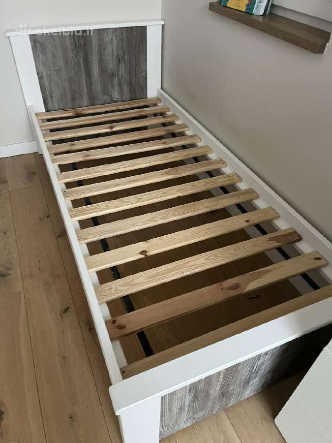 Vaikiška lova 180x80 su čiužiniu - nuotraukos Nr. 3