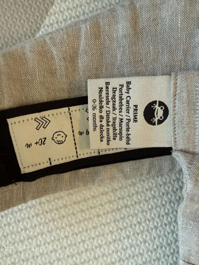 Little Frog Prime Pure Linen – nauja nesiokle - nuotraukos Nr. 7