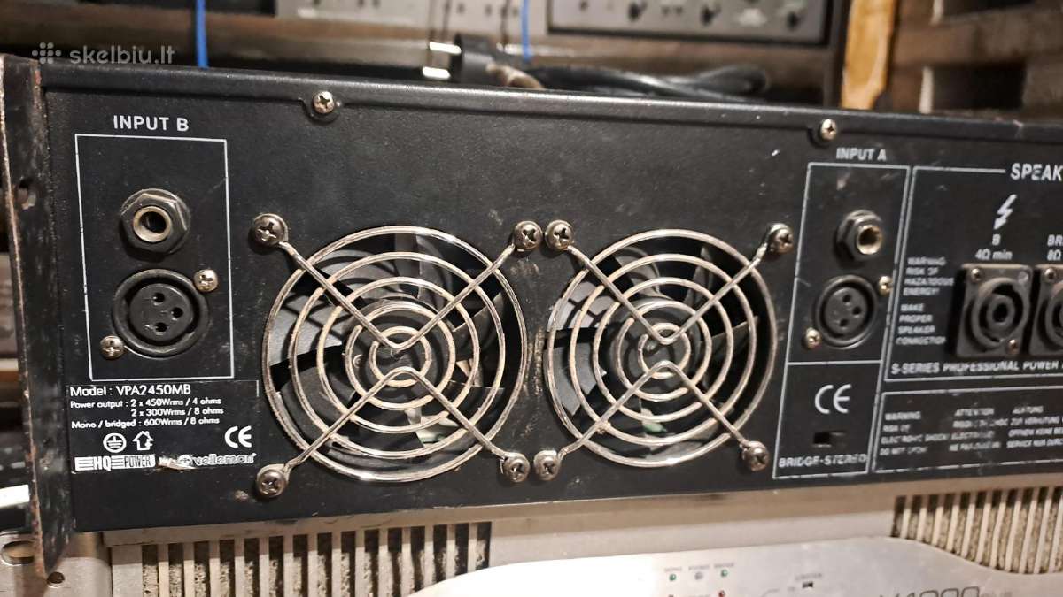 Parduodu Professional Audio Hq Power Vpa2450mb - nuotraukos Nr. 2
