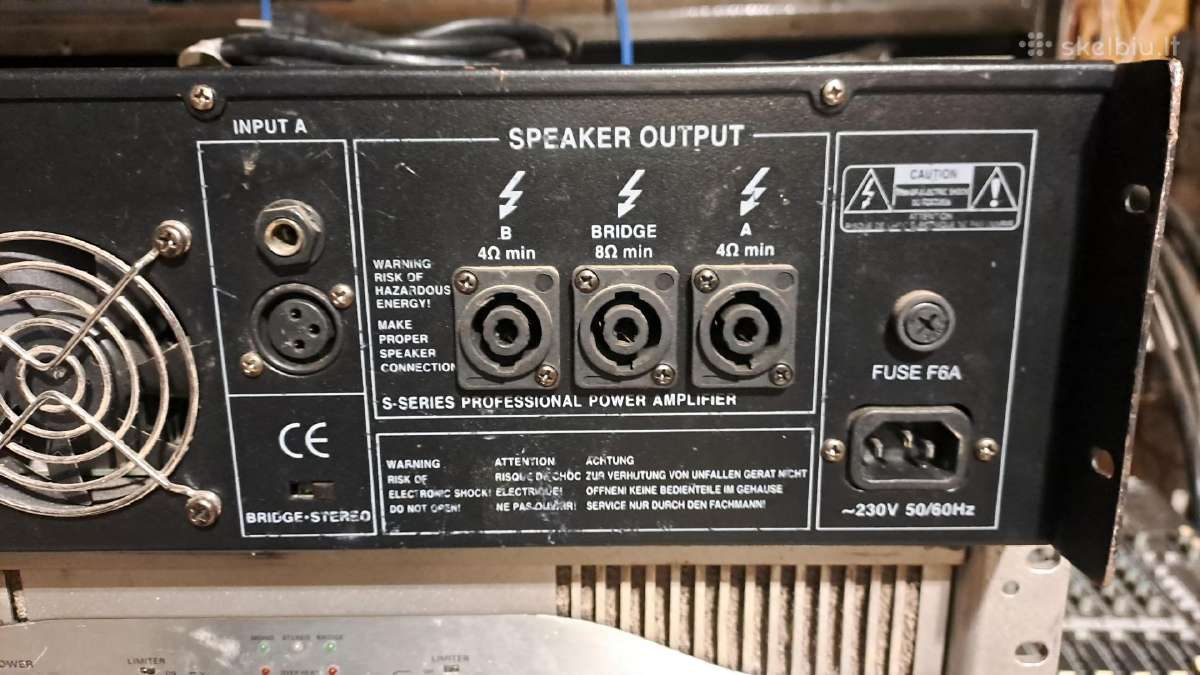 Parduodu Professional Audio Hq Power Vpa2450mb - nuotraukos Nr. 3