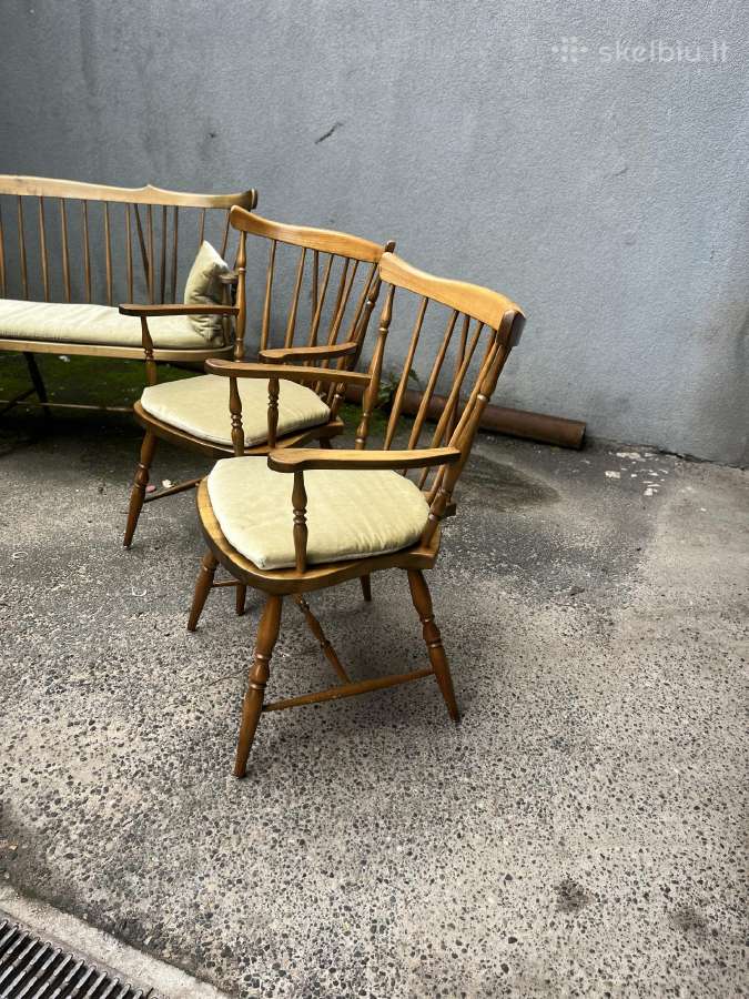 Mid-century kedziu komplektas - nuotraukos Nr. 6