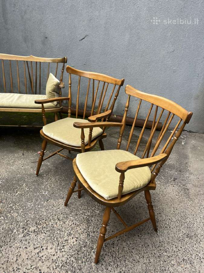 Mid-century kedziu komplektas - nuotraukos Nr. 7