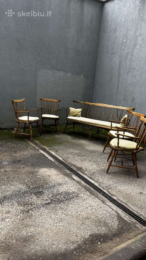 Mid-century kedziu komplektas - nuotraukos Nr. 11