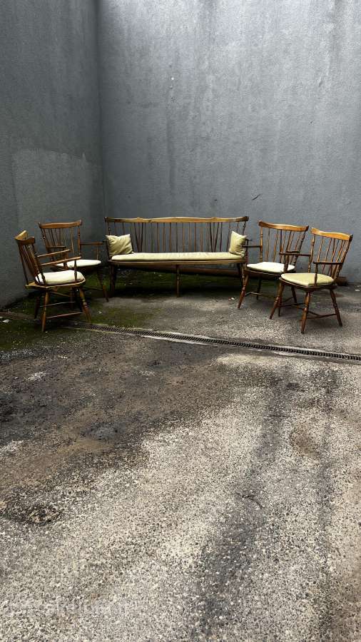 Mid-century kedziu komplektas - nuotraukos Nr. 13