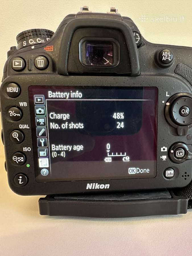 Parduodu Nikon D7200 komplektą - nuotraukos Nr. 2