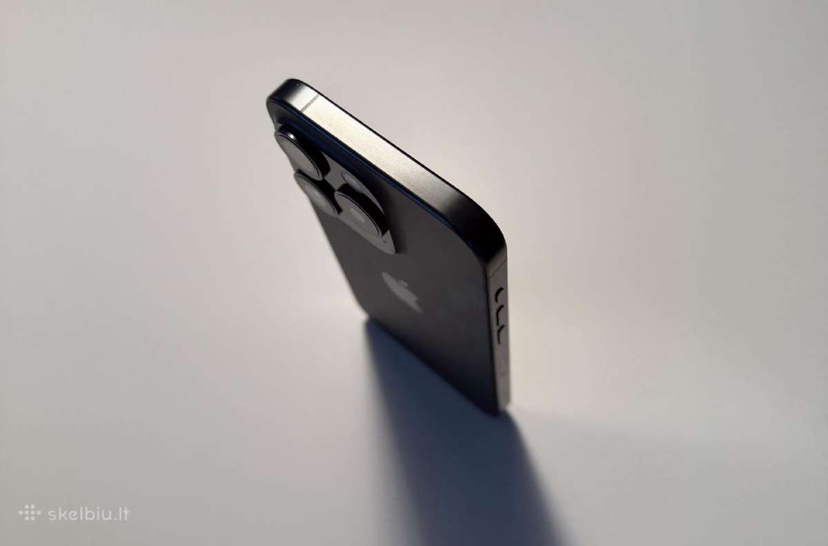 Apple iPhone 15 Pro 128gb Black Titanium - nuotraukos Nr. 4
