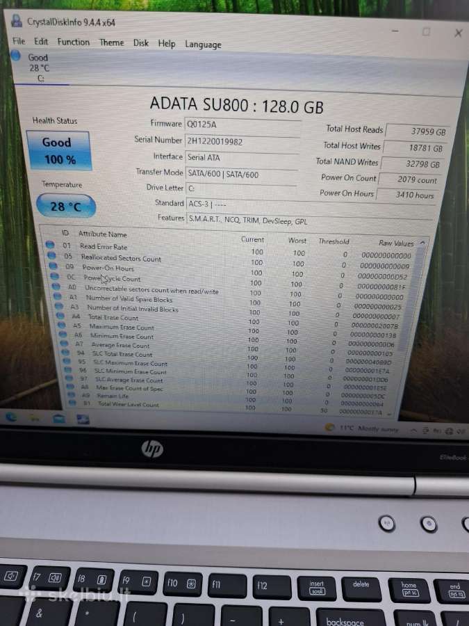 Hp Elitebook 8570p - nuotraukos Nr. 7