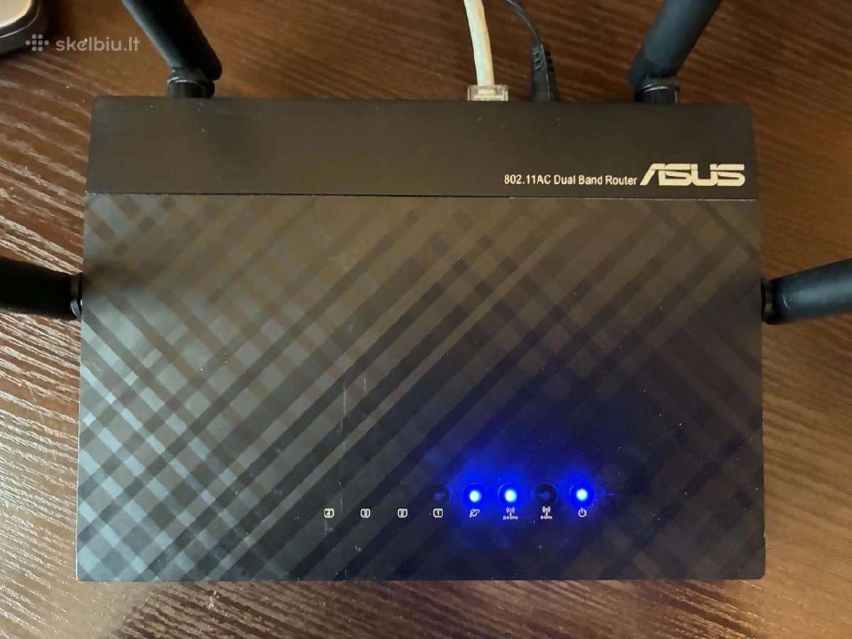 Asus Rt-ac1200 V2 Wi-fi maršrutizatorius(routeris) - nuotraukos Nr. 4