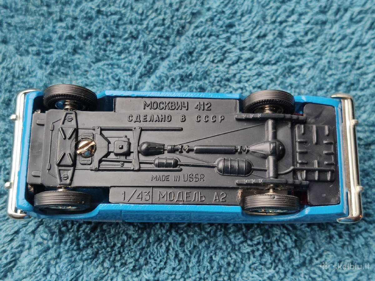 1:43 Moskvich moskvic 412 A2 ussr - nuotraukos Nr. 2
