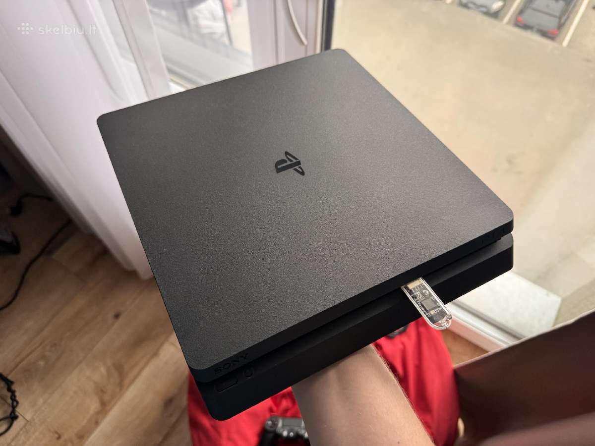 Ps4 Slim 1tb atrištas 9.00 + 2 pultai! - nuotraukos Nr. 2