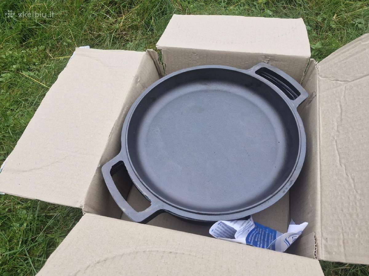 Ketaus puodas su ketaus dangčiu 6,0 litrų Brizoll - nuotraukos Nr. 16