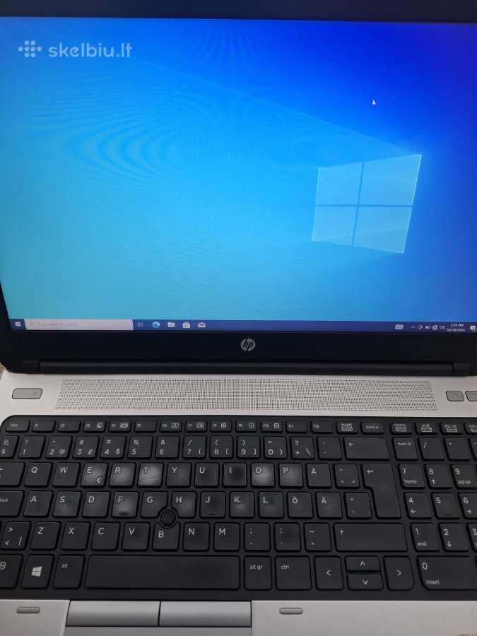 Hp Probook 650 juodas matinis - nuotraukos Nr. 2