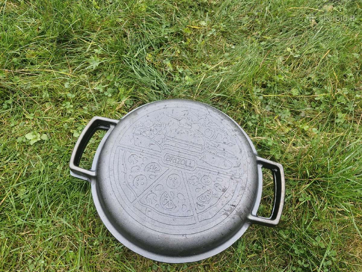 Ketaus puodas su ketaus dangčiu 6,0 litrų Brizoll - nuotraukos Nr. 14