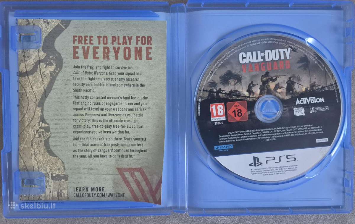 Ps5 Call Of Duty Vanguard - nuotraukos Nr. 3