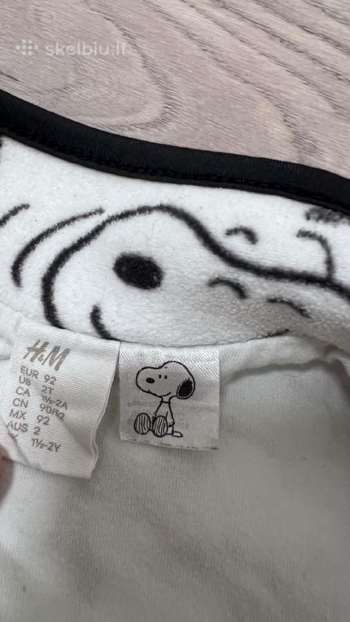 Peanuts Snoopy fliso megztukas - nuotraukos Nr. 6