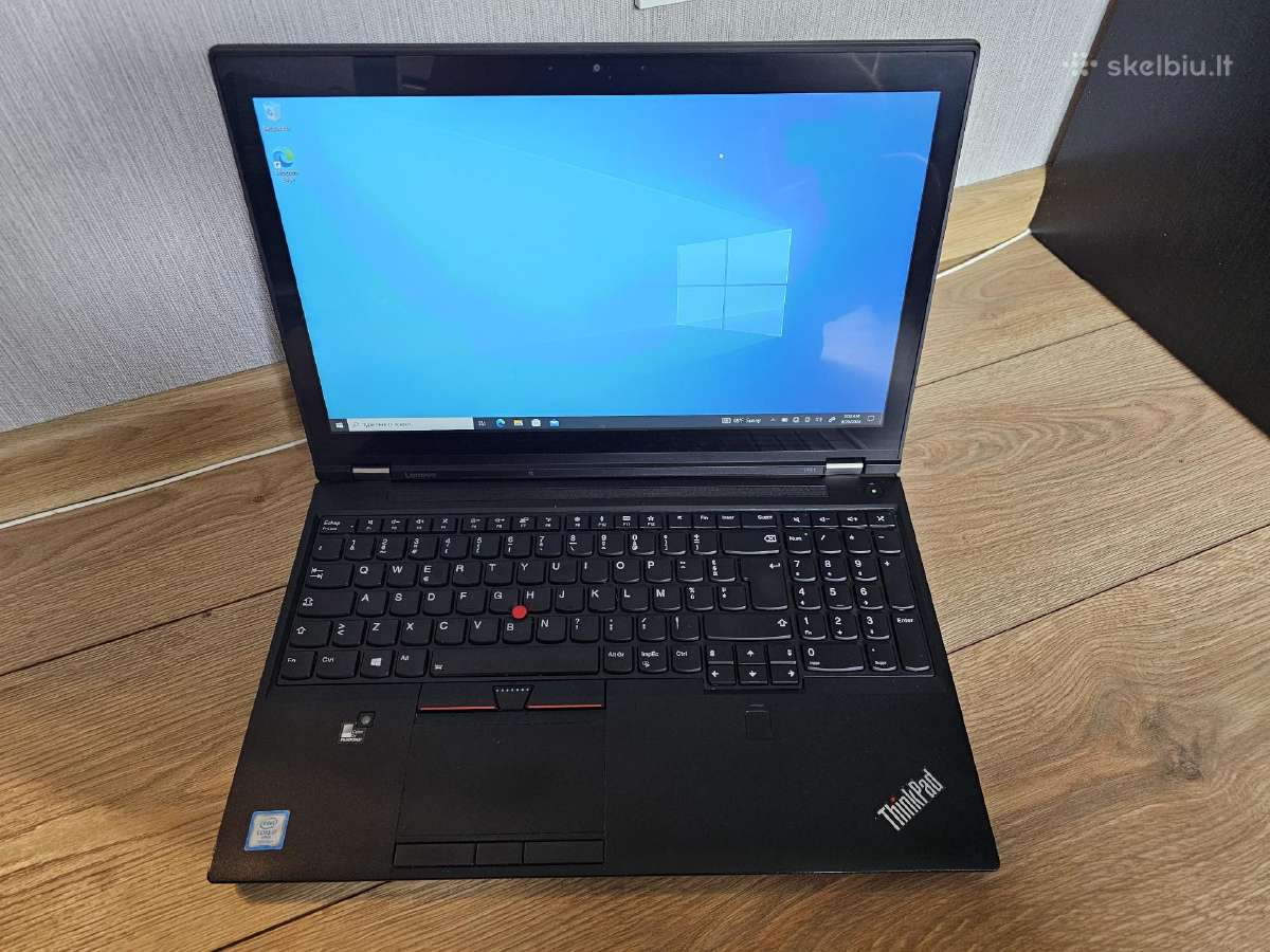Lenovo Thinkpad P51 I7-7820hq 16gb 256ssd 15.6 Fhd - nuotraukos Nr. 3