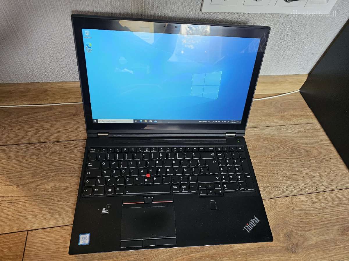 Lenovo Thinkpad P51 I7-7820hq 16gb 256ssd 15.6 Fhd - nuotraukos Nr. 6