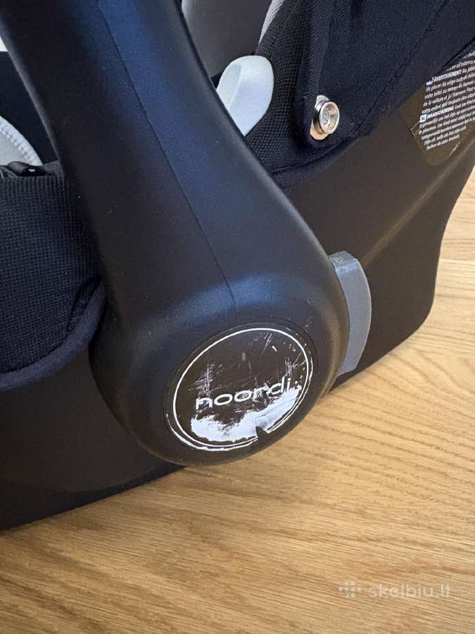 Noordi kūdikio nešyklė su isofix baze - nuotraukos Nr. 7