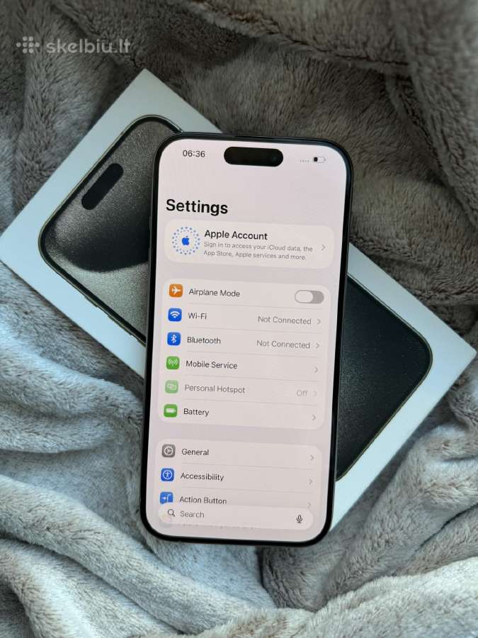 Apple iPhone 15 pro - nuotraukos Nr. 9