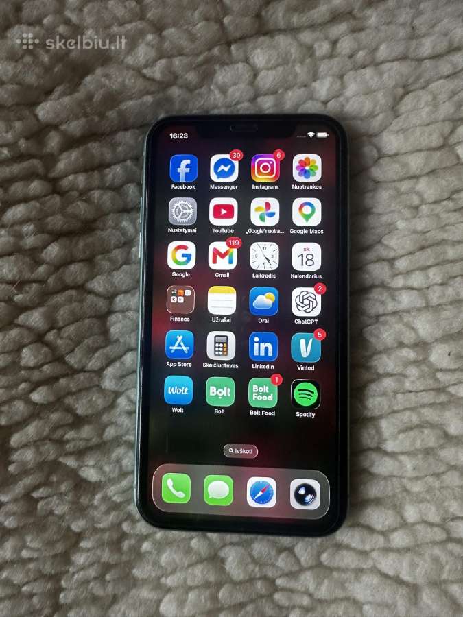 iPhone 11 idealios būklės - nuotraukos Nr. 2