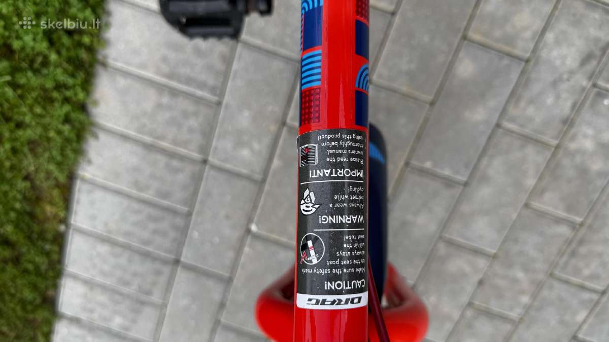 Vaikiškas dviratis Drag rush 16 red - nuotraukos Nr. 5