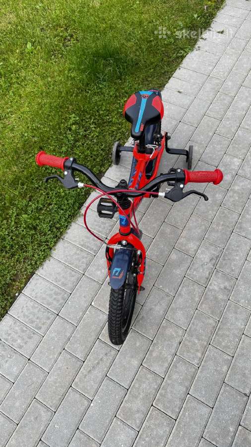 Vaikiškas dviratis Drag rush 16 red - nuotraukos Nr. 4