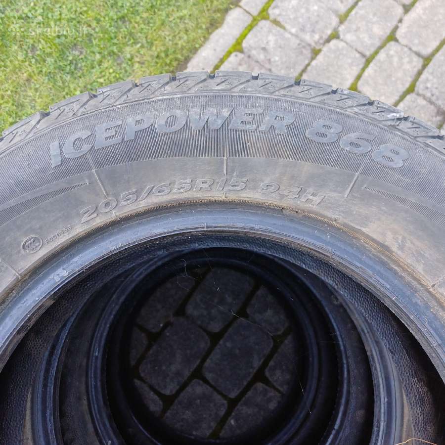 Žieminės padangos 205/65 R 15 - nuotraukos Nr. 2