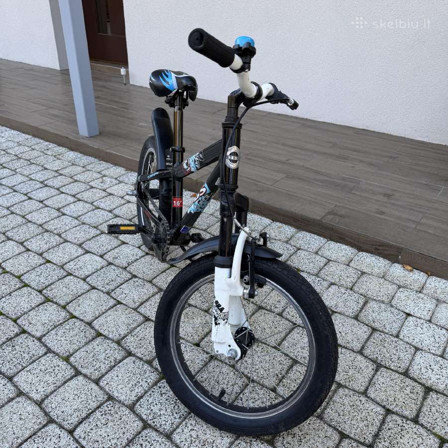Vaikiškas dviratis 16 inch ratai - nuotraukos Nr. 7