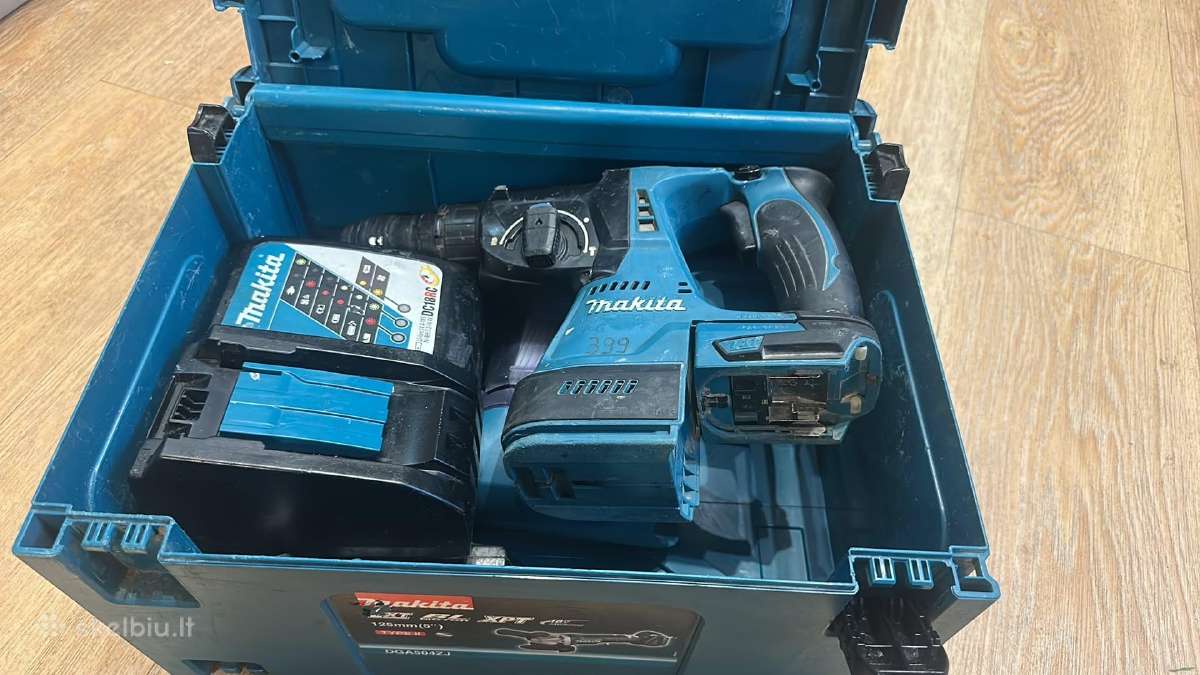 Akumuliatorinis perforatorius Makita Lxt - nuotraukos Nr. 3