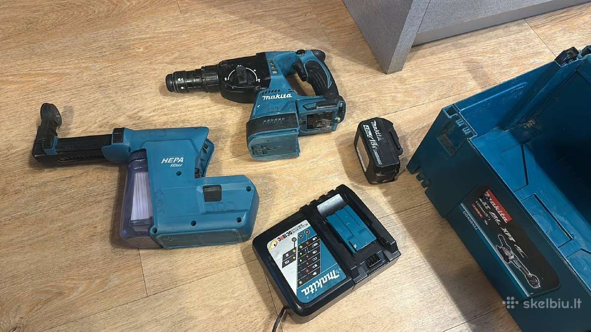 Akumuliatorinis perforatorius Makita Lxt - nuotraukos Nr. 4