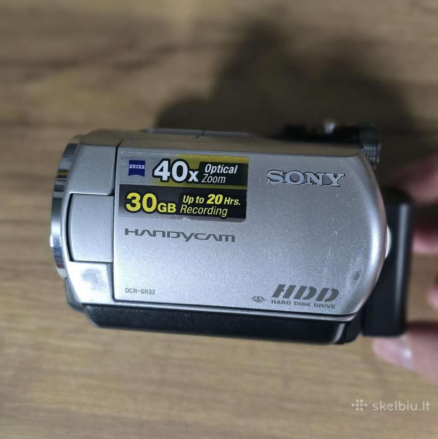 Retro Sony Handycam Dcr-sr32 +Samsonite dėklas - nuotraukos Nr. 2