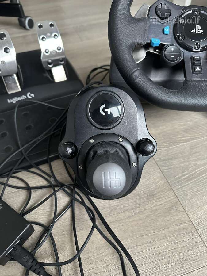 Logitech žaidimų vairas g29 - nuotraukos Nr. 3