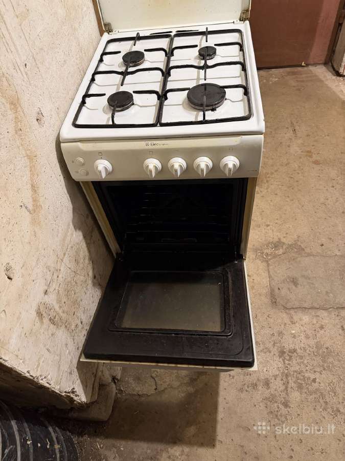 Dujinė ir elektrinės virklės Elektrolux - nuotraukos Nr. 6