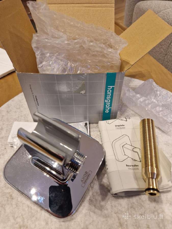Axor Hansgrohe naujas dušo galvutės laikiklis - nuotraukos Nr. 4