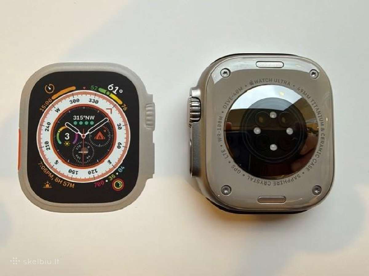Parduodamas Apple Watch Ultra (1 kartos) - nuotraukos Nr. 2