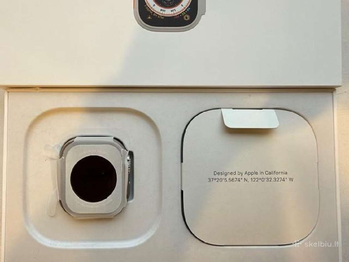 Parduodamas Apple Watch Ultra (1 kartos) - nuotraukos Nr. 3