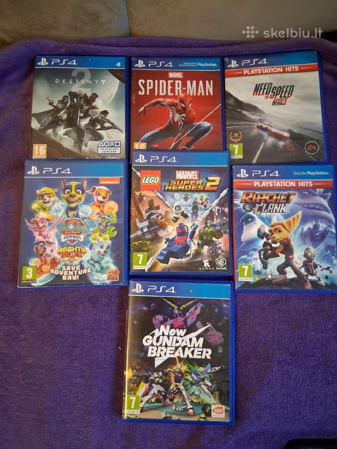 Playstation 4 slim su 7 žaidimais - nuotraukos Nr. 3