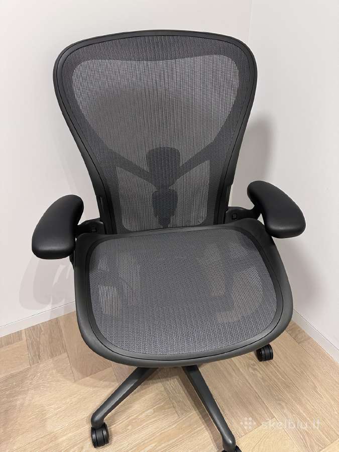 Herman Miller Aeron (C dydis) kaip nauja - nuotraukos Nr. 3