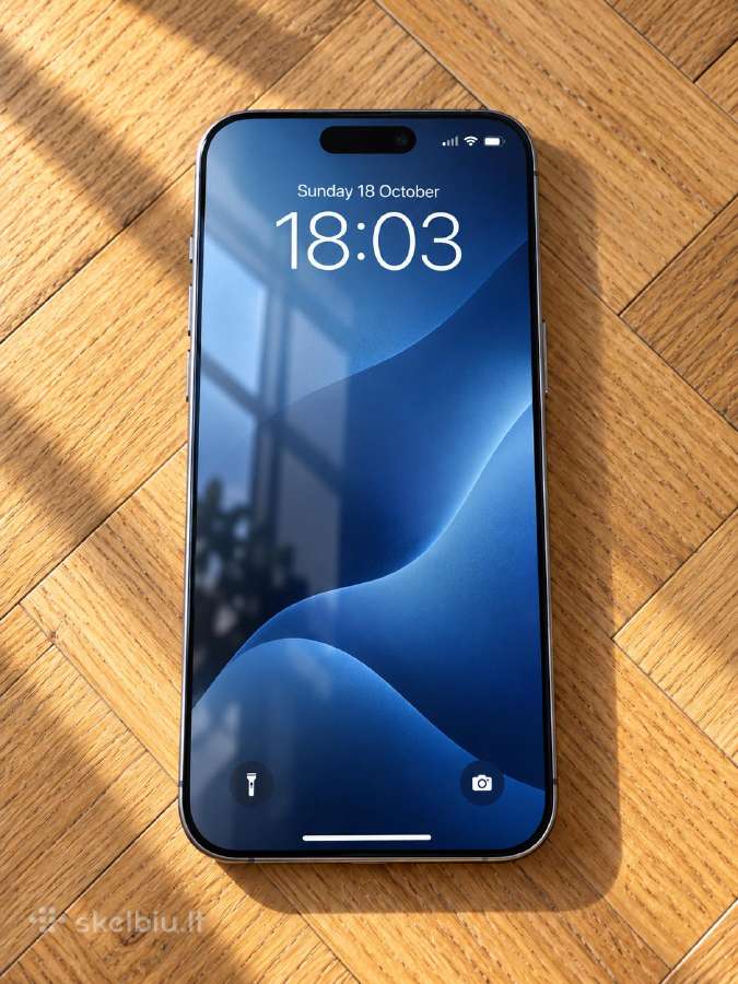 Parduodu iPhone 15 Pro Max, 512 GB - nuotraukos Nr. 3